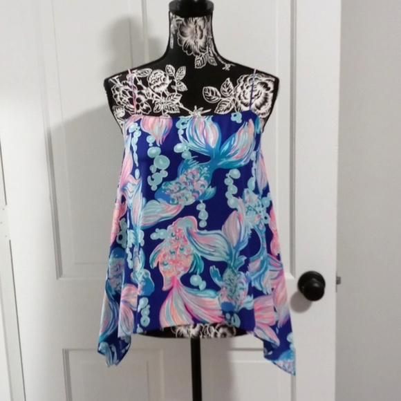 ⛵HTF Lilly Pulitzer⛵ - Kimi Top - Picture 1 of 12